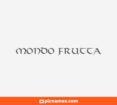 Mondo Frutta